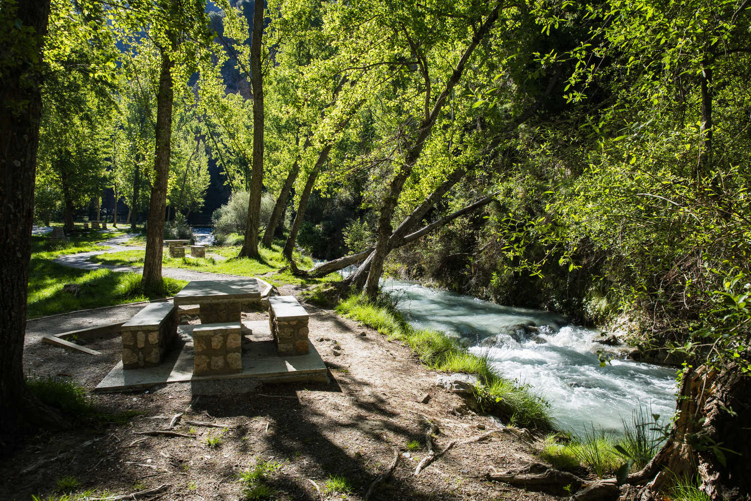 Fotografía del río Dílar